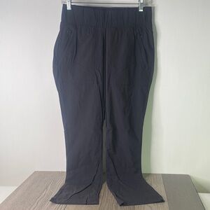 Columbia Women's Size Medium Black Elastic-Waist Track Pants - 1349